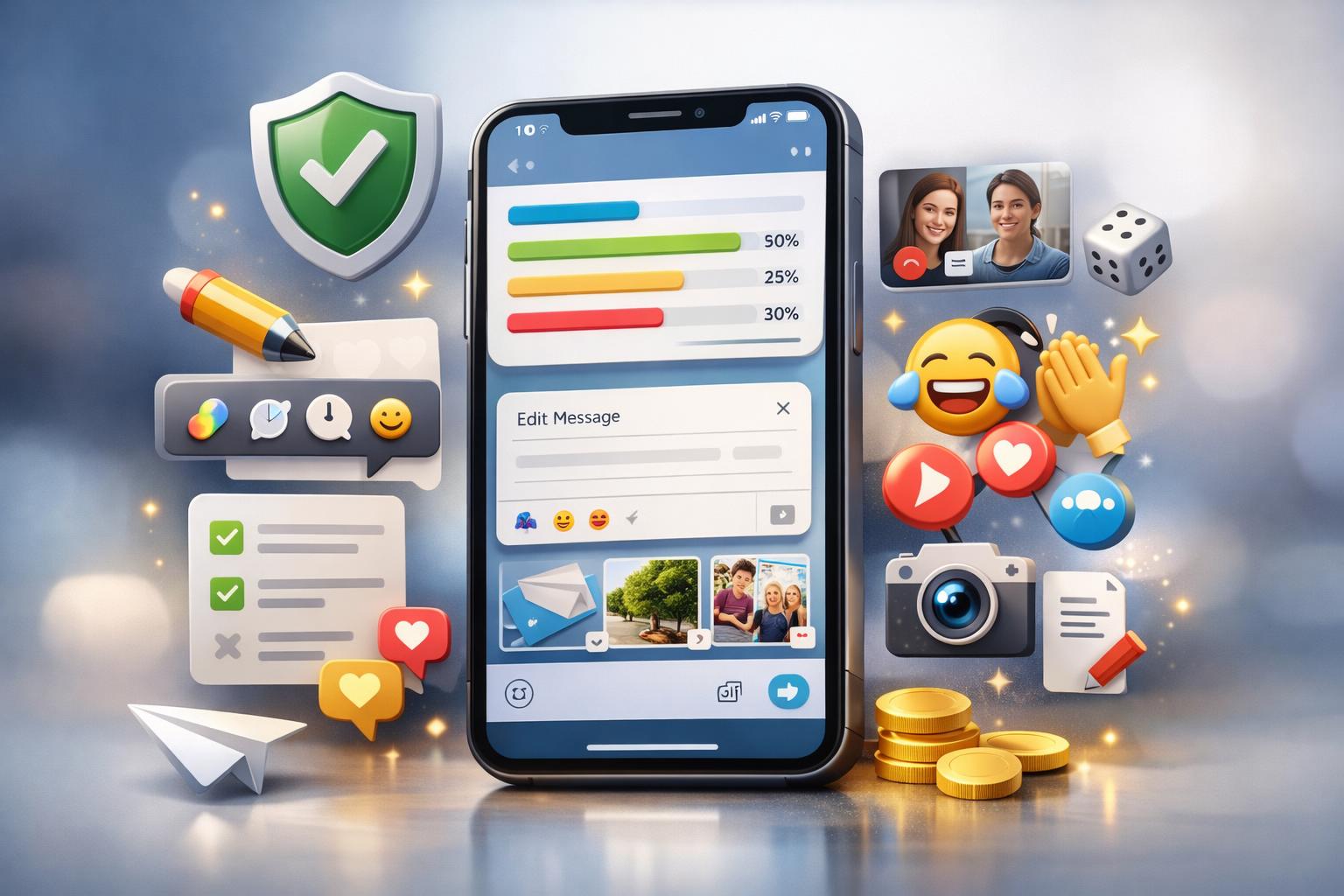 Telegram снова насыпал обновлений 😮