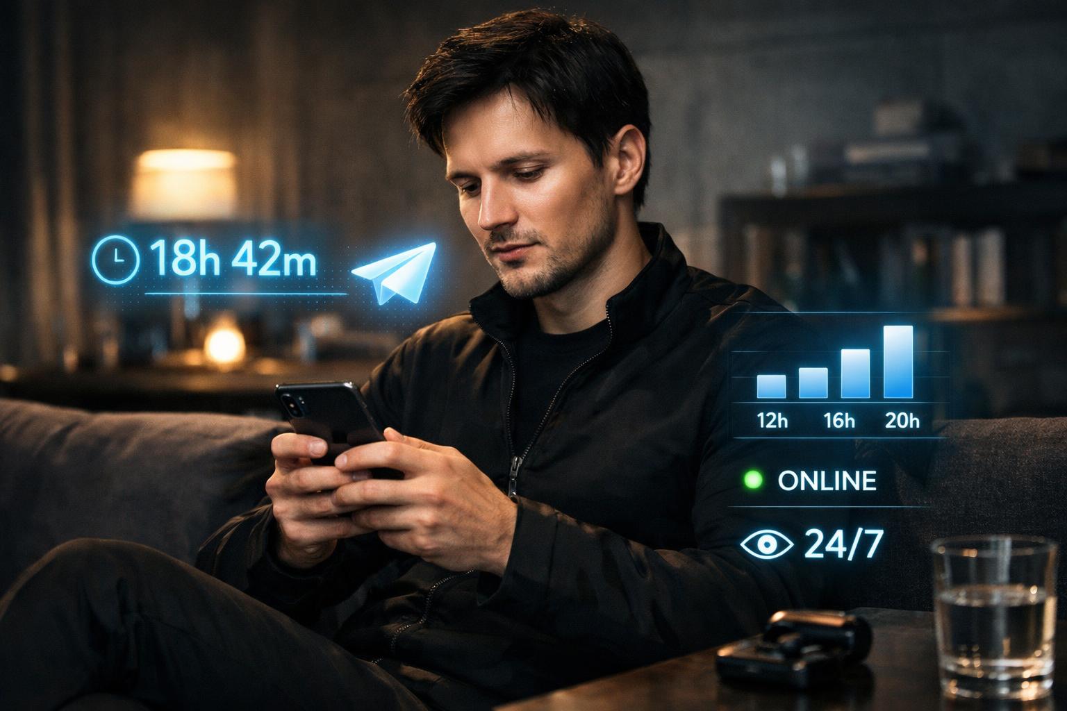Telegram без тормозов: Дуров, похоже, реально живёт в своём мессенджере 😅
