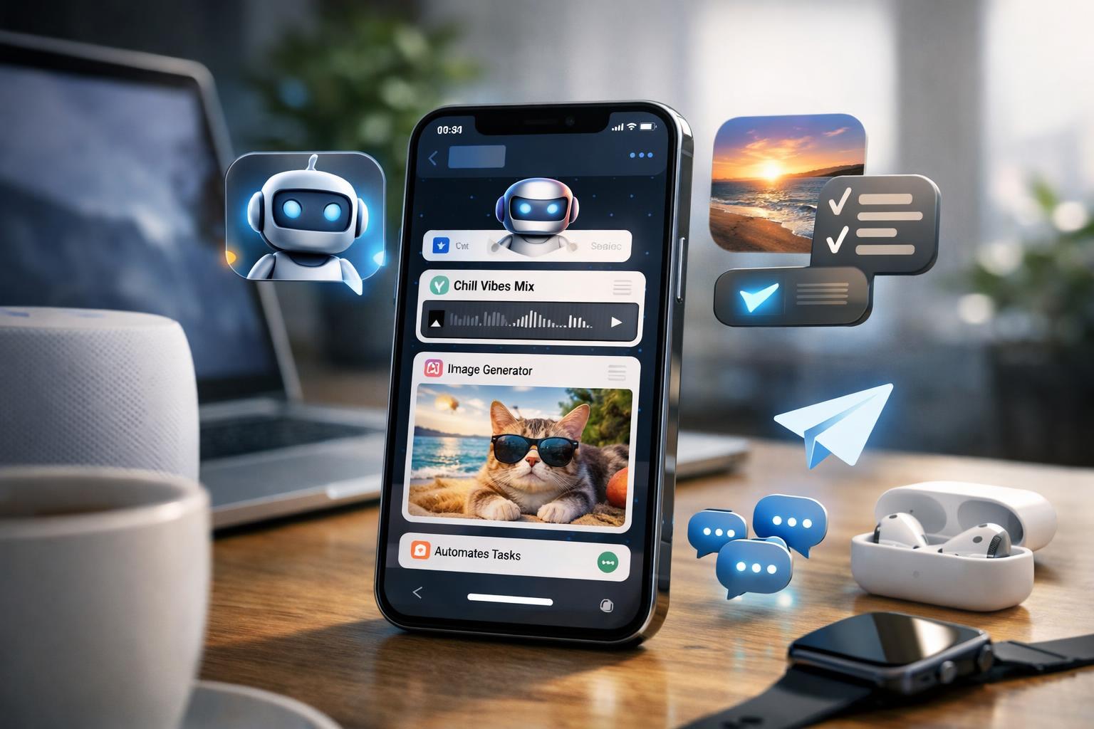 **Telegram опять всё обновил — и, кажется, хочет поселиться у тебя в телефоне навсегда 😅**