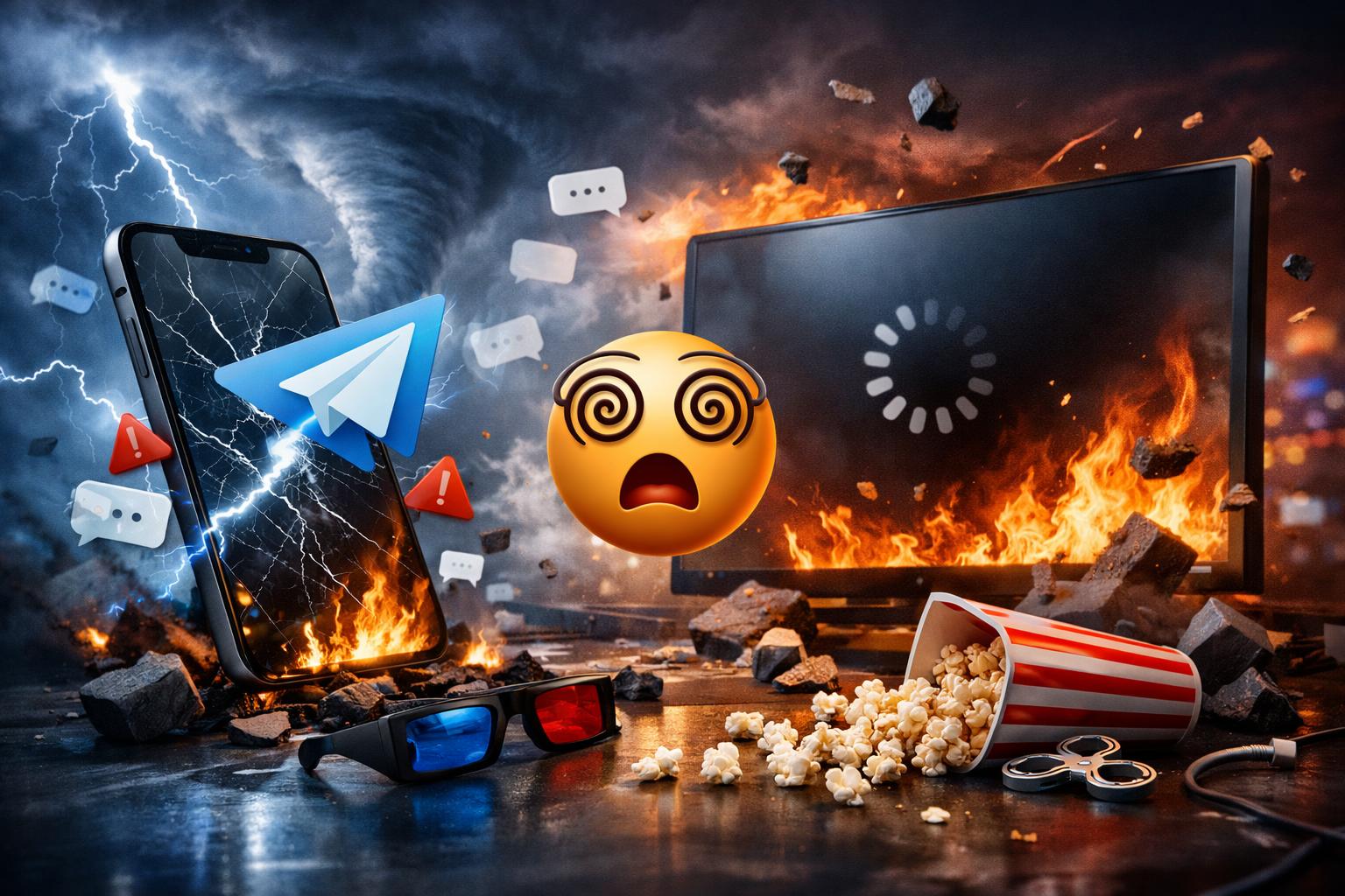 Telegram штормит, Max тоже лихорадит: что вообще происходит 😵‍💫