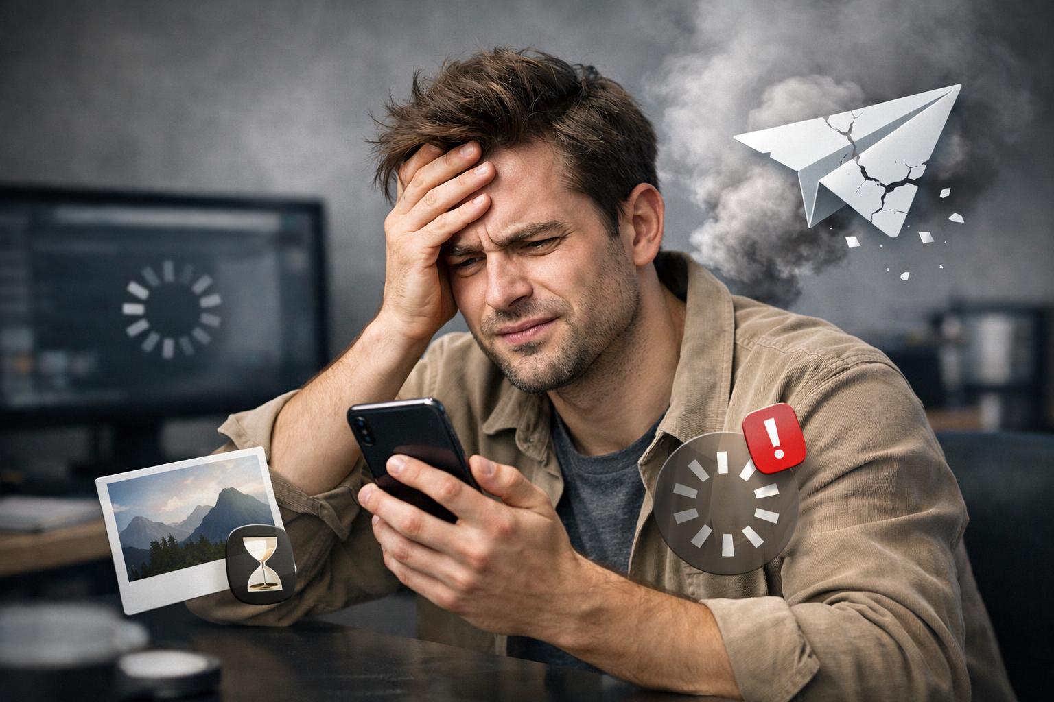 Что с Telegram опять случилось? 😵‍💫