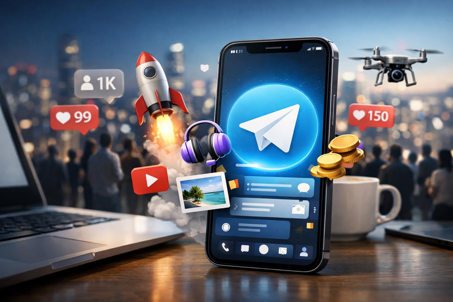 Telegram уже не просто чатик: миллиард юзеров и куча новых фишек 🚀