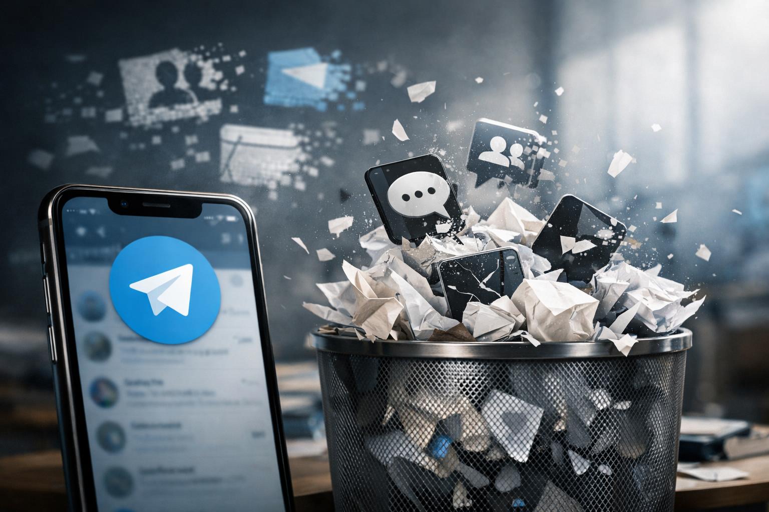 Telegram опять устроил зачистку 😳
