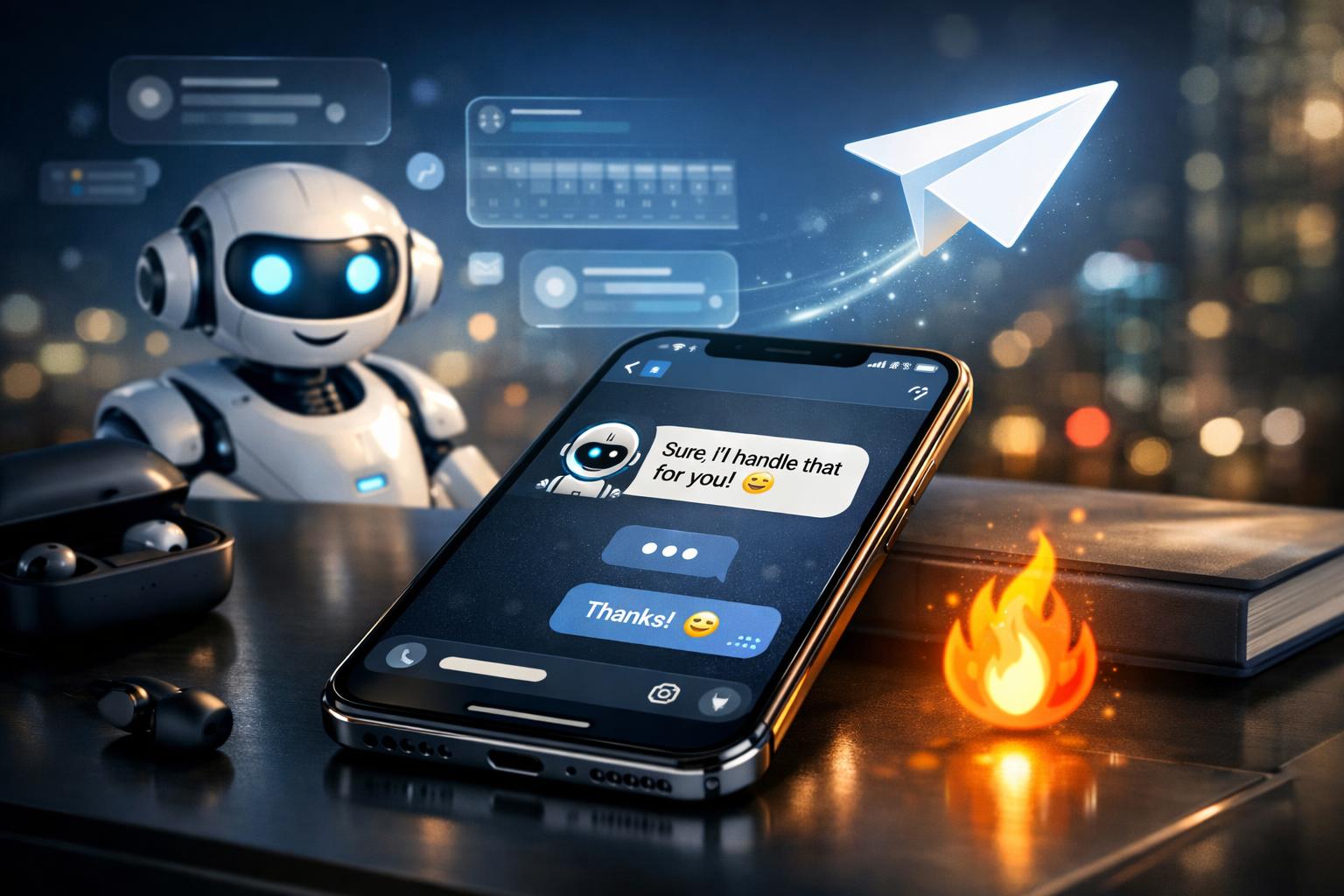 Telegram прокачали так, что теперь он почти сам за тебя общается 🤖🔥